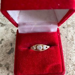 14k Diamond Ring